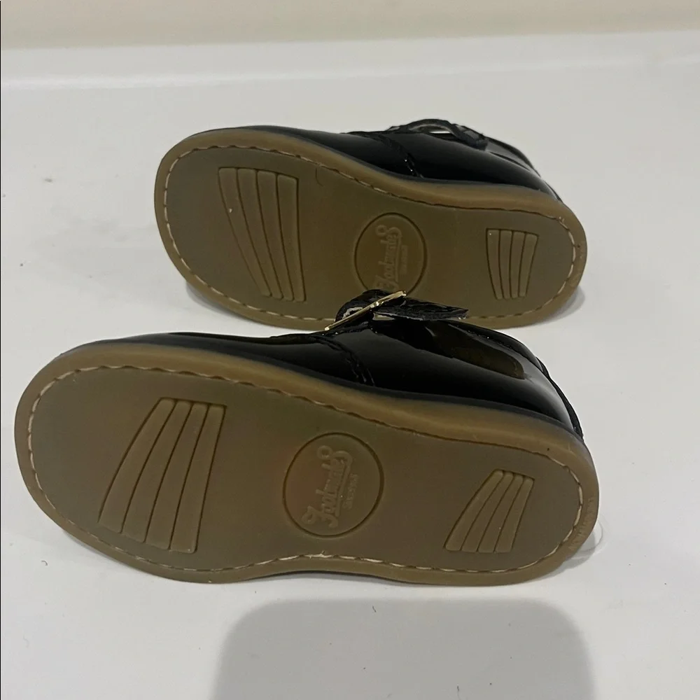 Classic Black Kids FOOTMATES Shoes